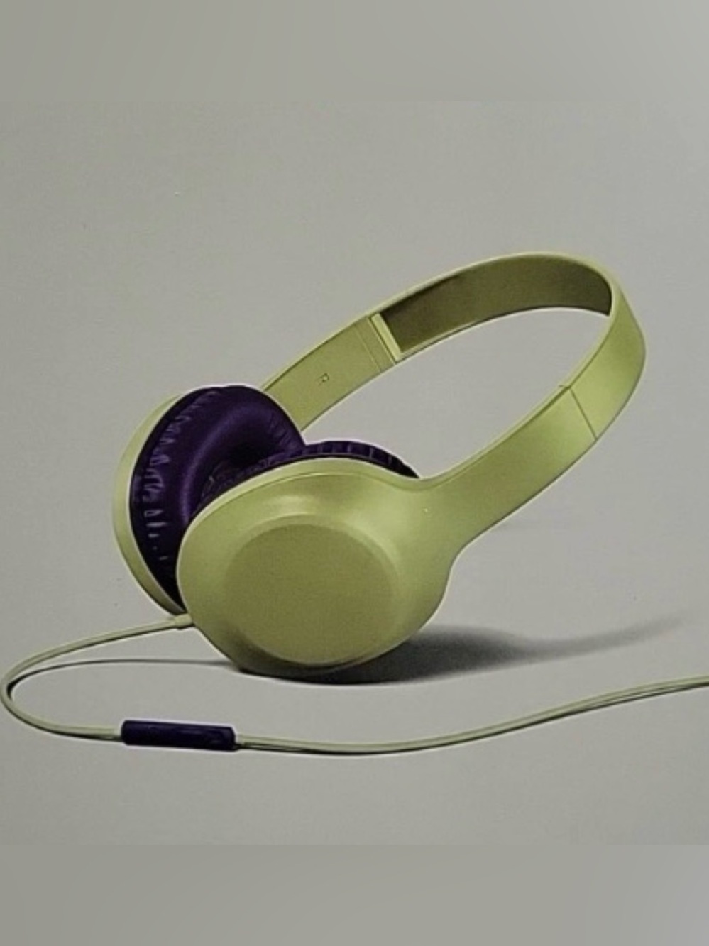 3/$15* heyday Wired Headphones Green & Purple NIB
